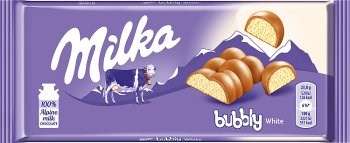 Milka Czekolada Bubbly White 90g/15