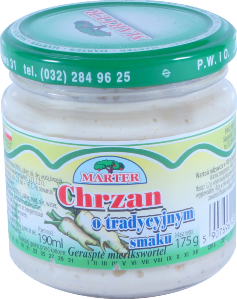 Marter Chrzan tarty 180ml /10