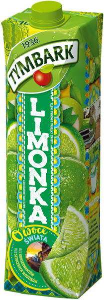 Tymbark Owoce Świata 1l limonka /6/