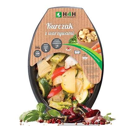 Kurczak z warzywami Zdrowie 400g