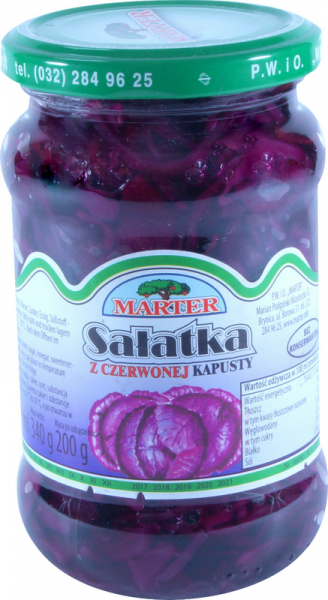 Marter Kapusta czerwona 0,37l/10