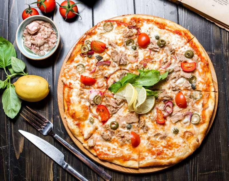AZZURO PIZZA Tonno/familijna 43cm