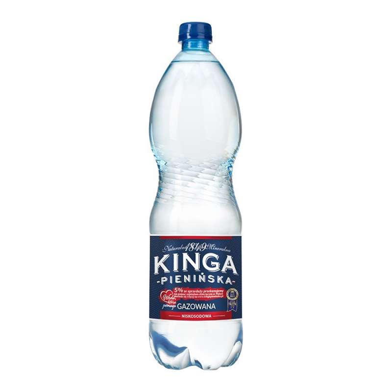 Kinga Pienińska woda 1,5l gaz /6/