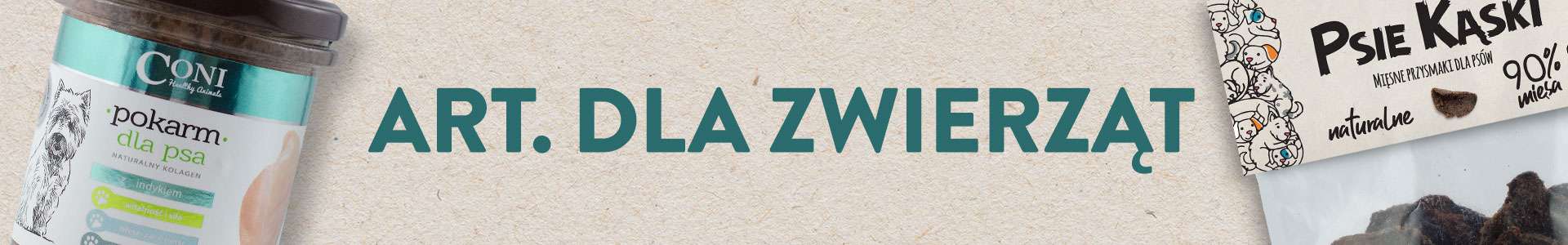 Artykuły dla zwierząt i CONI